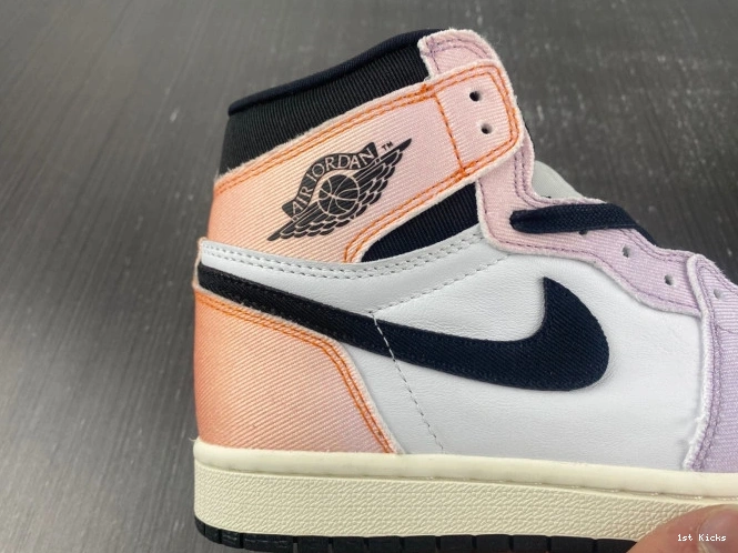 1st Kicks Shoes Retro OG 1 Jordan High DX0054-805 Skyline 0630